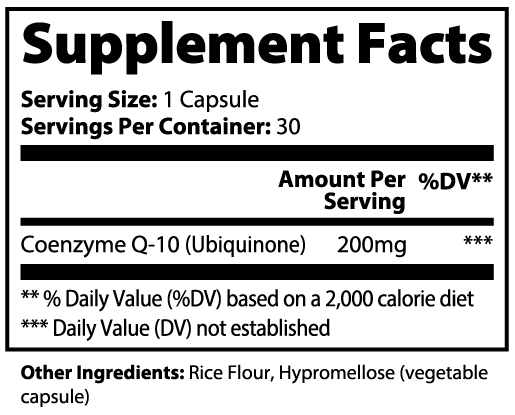 CoQ10 200mg